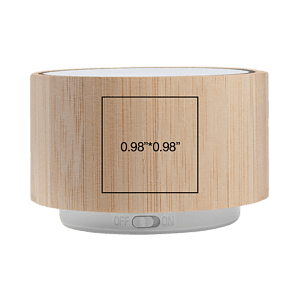 Drake Bamboo Colorful Light-Up Bluetooth Speaker