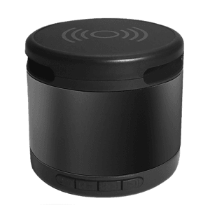 Jones Metal Bluetooth® Speaker w/ Wireless Charging Pad