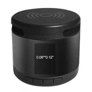Jones Metal Bluetooth® Speaker w/ Wireless Charging Pad