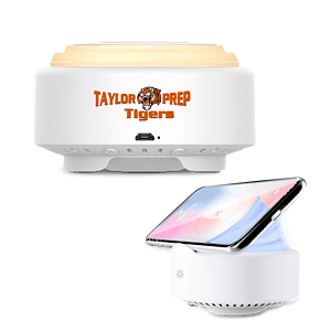 Selene Night Light Bluetooth Speaker with Wireless Charger