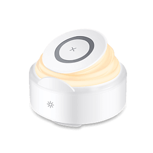 Selene Night Light Bluetooth Speaker with Wireless Charger