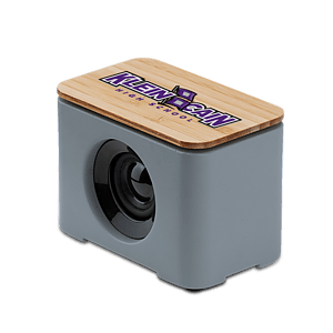 Tulare Eco-Friendly Cement & Bamboo Speaker and Wireless Charger