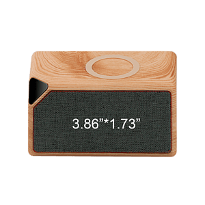 York Eco-Friendly Speaker and Wireless Charger