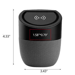 Pod Wireless Charger Bluetooth Speaker