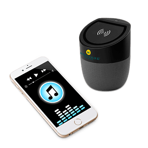 Pod Wireless Charger Bluetooth Speaker