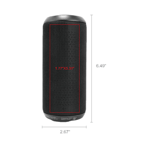WildEcho Outdoor Waterproof Bluetooth Speaker