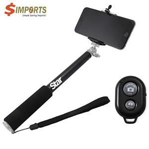 Selfie Stick + Bluetooth remote