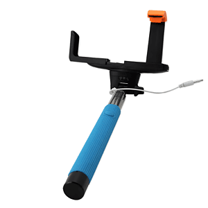 Extra Grip Wired Selfie Stick - Simports