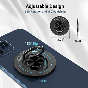 Megnes Magnetic Phone Ring Holder