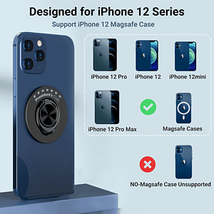 Megnes Magnetic Phone Ring Holder