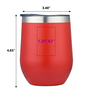 Malbec 12oz Stainless Steel Tumbler