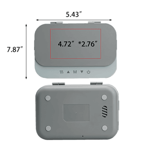 Chatsworth Ultrasonic Sanitizer and Alarm Clock