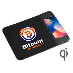 Canoga Mouse Pad and Qi Wireless Charger
