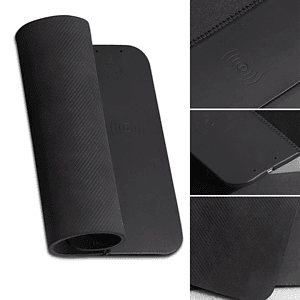 Canoga Mouse Pad and Qi Wireless Charger