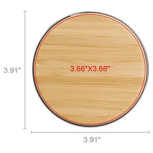 Chayes Bamboo 15W Qi Wireless Charger