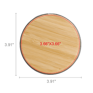 Chayes Bamboo 15W Qi Wireless Charger