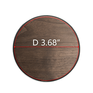Chayes Walnut 15W Qi Wireless Charger