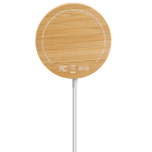 Rosedale 15W Bamboo Magnetic Wireless Charger