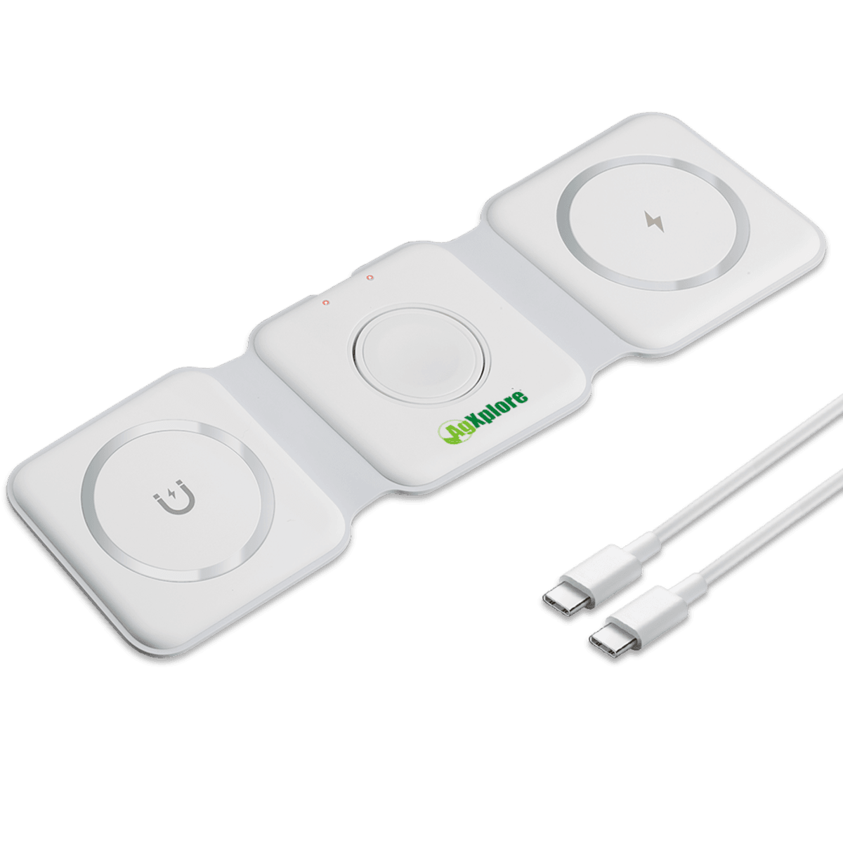 3 in 1 foldable wireless charger (retail grade) Corporate