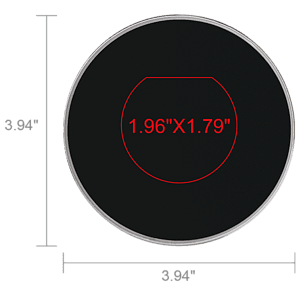 Walnut Street Light-up 15W Qi Wireless Charger