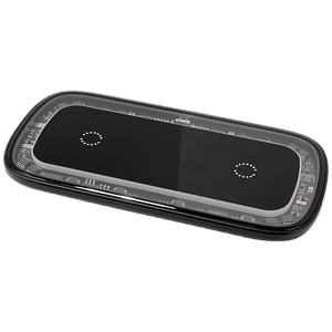 Roselle 2-in-1 Wireless Charger with Blue LED Ring