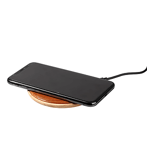 Hebron Walnut Eco-Friendly Wireless Charger