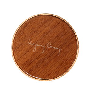 Hebron Walnut Eco-Friendly Wireless Charger