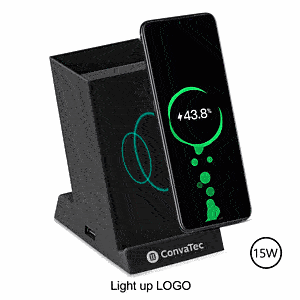 Monolith 4-in-1 Pen Holder, Wireless Charger
