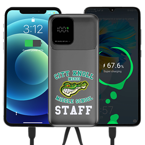 Houston Dual Cord Power Bank 10000