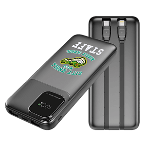 Houston Dual Cord Power Bank 10000