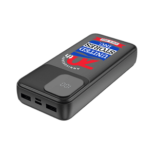 Dallas Dual Cord Power Bank 20000