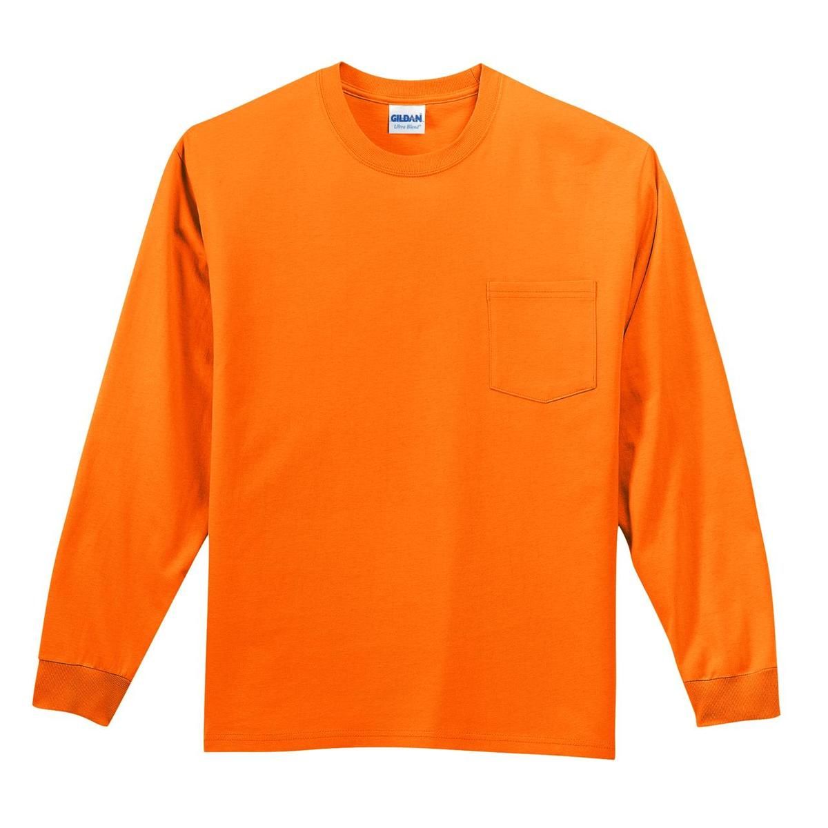 Promotional Gildan ultra cotton 100 us cotton long sleeve tshirt