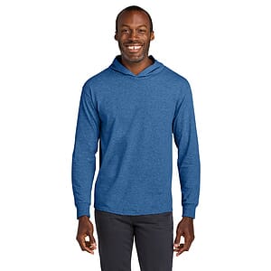 Jerzees Classics Unisex Cotton Long Sleeve Hooded T-Shirt 363LH