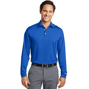 DISCONTINUED Nike Long Sleeve Dri-FIT Stretch Tech Polo. 466364