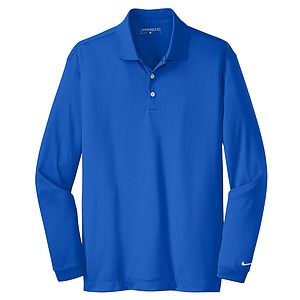 DISCONTINUED Nike Long Sleeve Dri-FIT Stretch Tech Polo. 466364