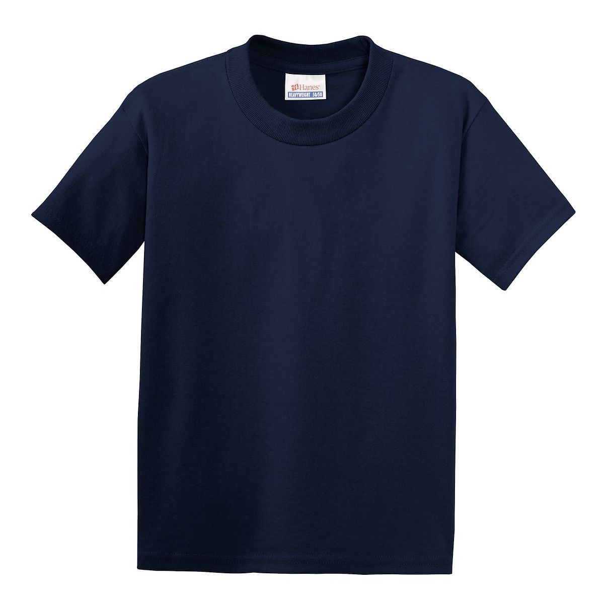 Hanes - Youth EcoSmart 50/50 Cotton/Poly T-Shirt. 5370