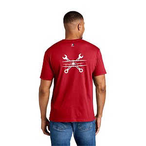 "Wrench + Aircraft Graphic" - Gildan Softstyle T-Shirt