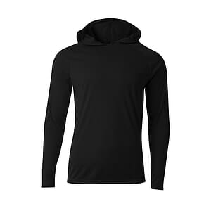 A4 Cooling Performance Long Sleeve Hooded Tee A4N3409