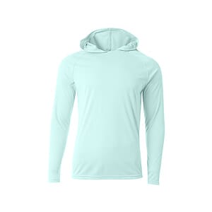 A4 Cooling Performance Long Sleeve Hooded Tee A4N3409