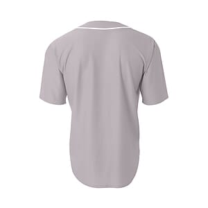 A4 Short Sleeve Full-Button Baseball Top A4N4184