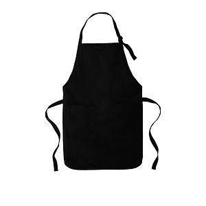 Port Authority Full-Length Two-Pocket Bib Apron. A600