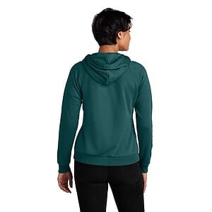 Allmade Women's Organic CVC Fleece Full-Zip Hoodie AL5003