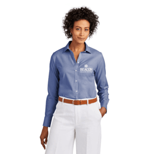 Brooks Brothers Women's Wrinkle-Free Stretch Pinpoint Shirt BB18001