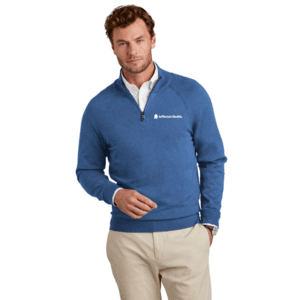 Brooks Brothers Cotton Stretch 1/4-Zip Sweater BB18402