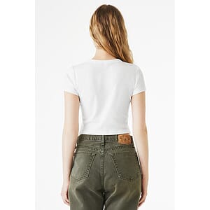 BELLA+CANVAS Women's Micro Rib Baby Tee BC1010