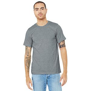 BELLA+CANVAS Unisex Heather CVC Short Sleeve Tee. BC3001CVC