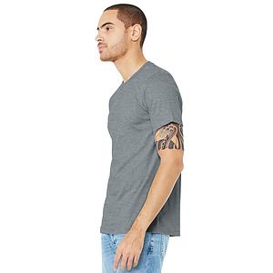 BELLA+CANVAS Unisex Heather CVC Short Sleeve Tee. BC3001CVC
