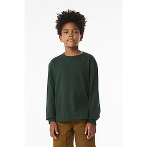 BELLA+CANVAS Youth 6-Ounce Heavyweight Long Sleeve Tee BC3511Y
