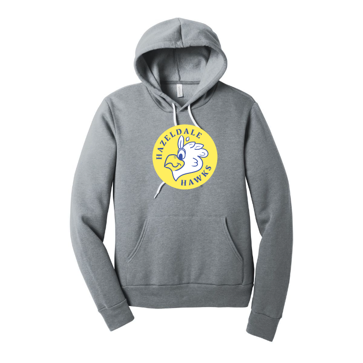 BELLA CANVAS Unisex Sponge Fleece Pullover Hoodie