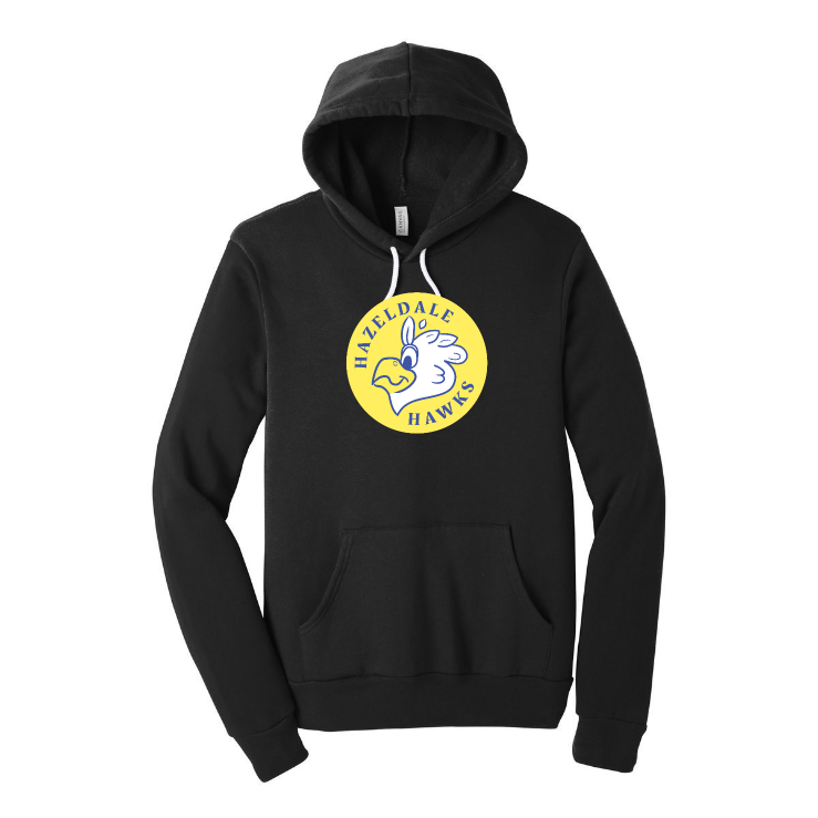 BELLA CANVAS Unisex Sponge Fleece Pullover Hoodie